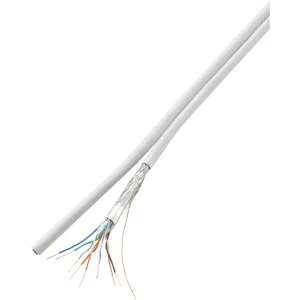 Mrežni kabel CAT 5e SF/UTP 8 x 2 x 0.196 mm² Bijela TRU COMPONENTS 1571500 100 m slika