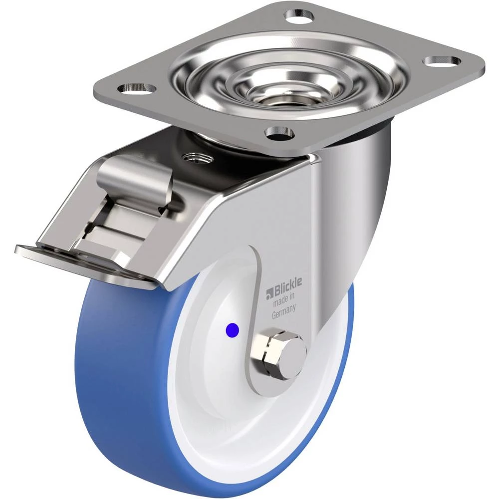 Blickle 942093 LEX-POTHS 100XKA-FI okretni kotačič od nehrđajućeg čelika Promjer kotača: 100 mm Nosivost (maks.): 150 kg slika