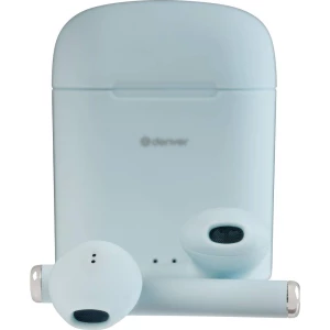 Denver    TWE-46    Bluetooth®, true wireless    HiFi    ear free slušalice    na ušima        svijetloplava slika