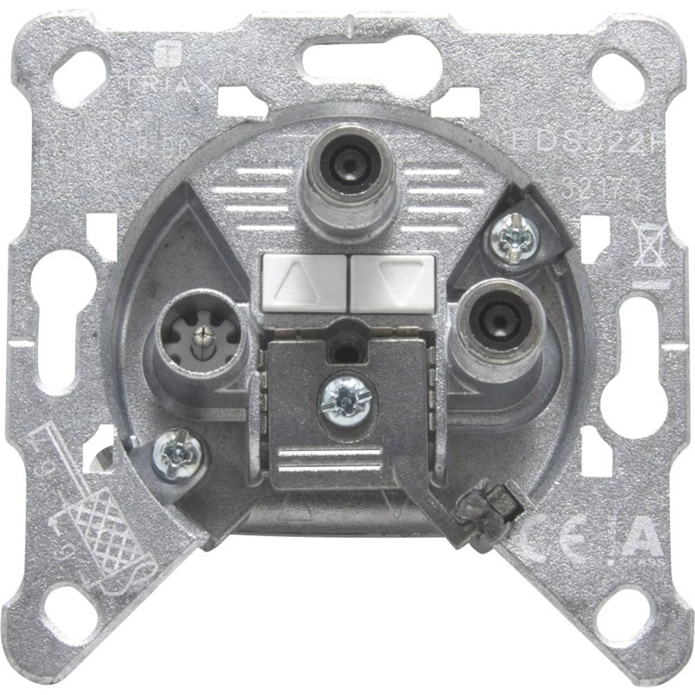 Antenska utičnica SAT, TV Triax EDS 322 Podžbukna Krajna utičnica slika