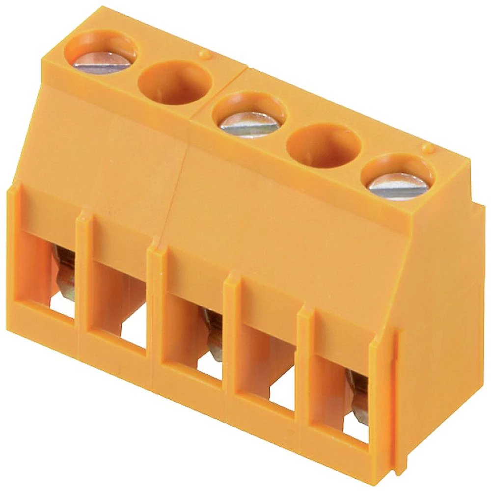 Weidmüller 2613320000 vijčana blok spojka 4 mm² Broj polova 2 narančasta 100 St. slika