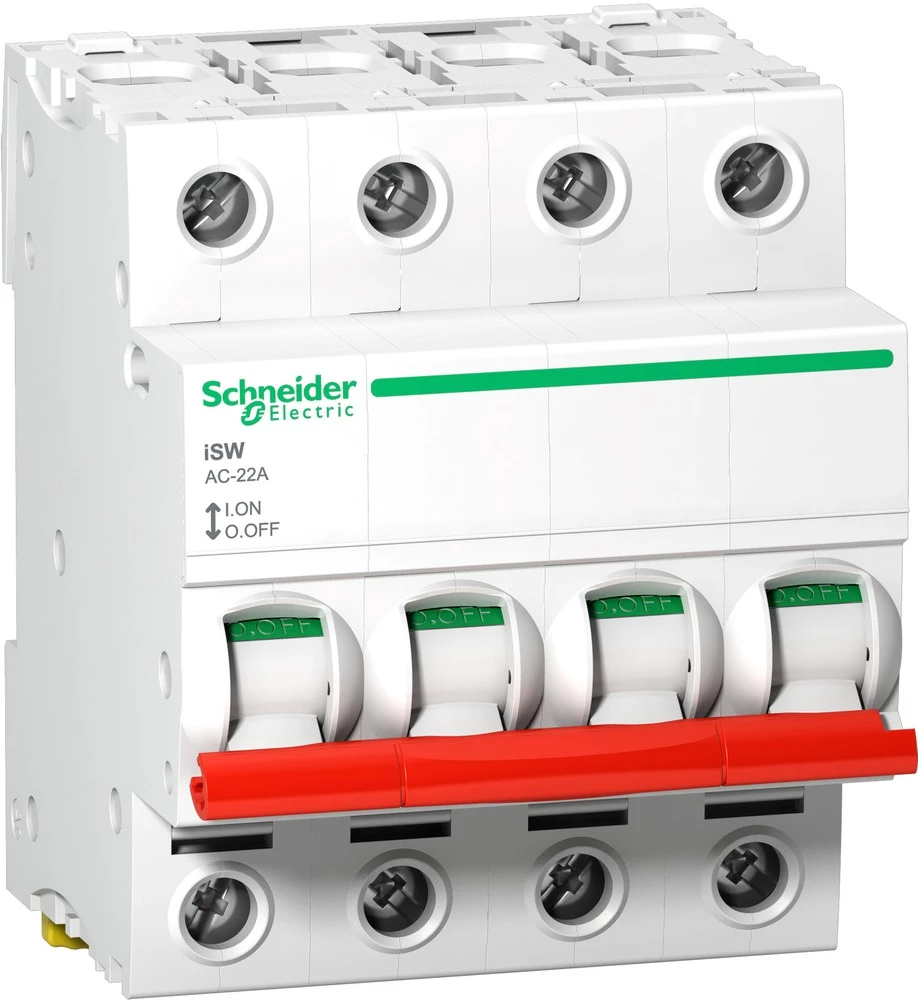 Prekidač za isključivanje 63 A 415 V Schneider Electric A9S66463 slika