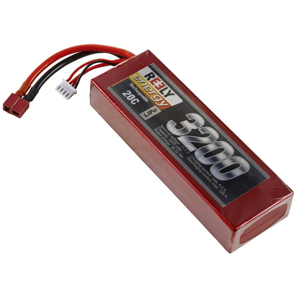Reely lipo akumulatorski paket za modele 11.1 V 3200 mAh Broj ćelija: 3  tvrdo kućište T-spojni sustav slika