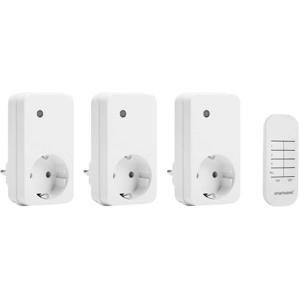 Bežični prekidač-set Unutrašnje područje 1000 W Smartwares SH4-99552 slika