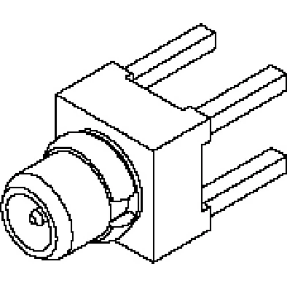 Molex 734152121 50 Ohms, MMCX Vertical Plug, PCB, Plating Per Commercial Requirements, Bulk slika