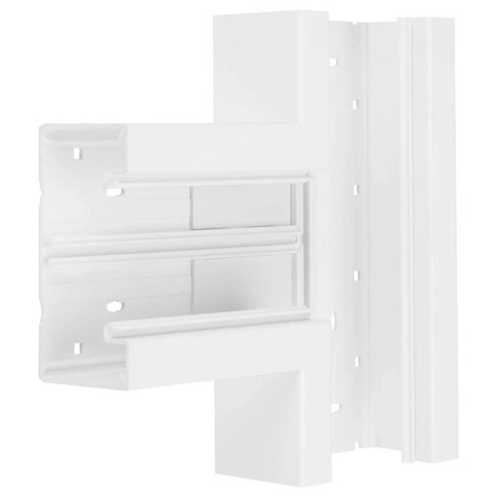 Hager BR6513089016 T-dijelni osnovni profil PVC za BR 68x130 OT80mm prometno bijeli Hager BR6513089016 T-komad  (Š x D) 130 mm x 68 mm 1 St. bijela slika