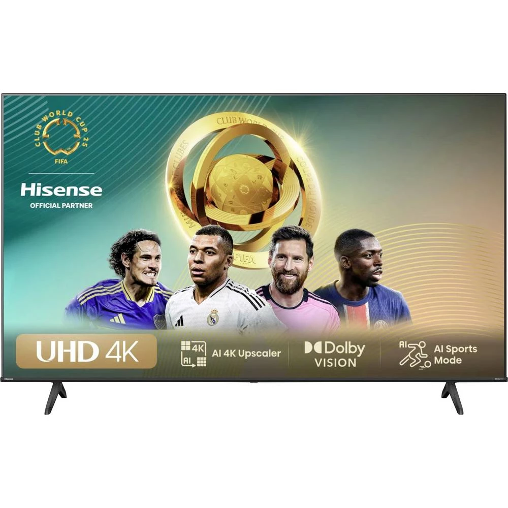 Hisense 65A6N LED-TV 164 cm 65 palac Energetska učinkovitost 2021 E (A - G) DVB-T2, DVB-C, DVB-S2, UHD, Smart TV, WLAN c slika