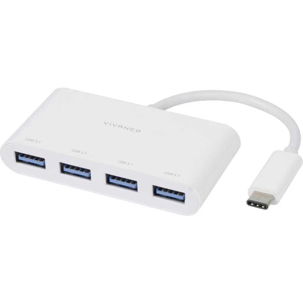 Vivanco CC UC UA4 USB 3.0 Hub Bijela slika