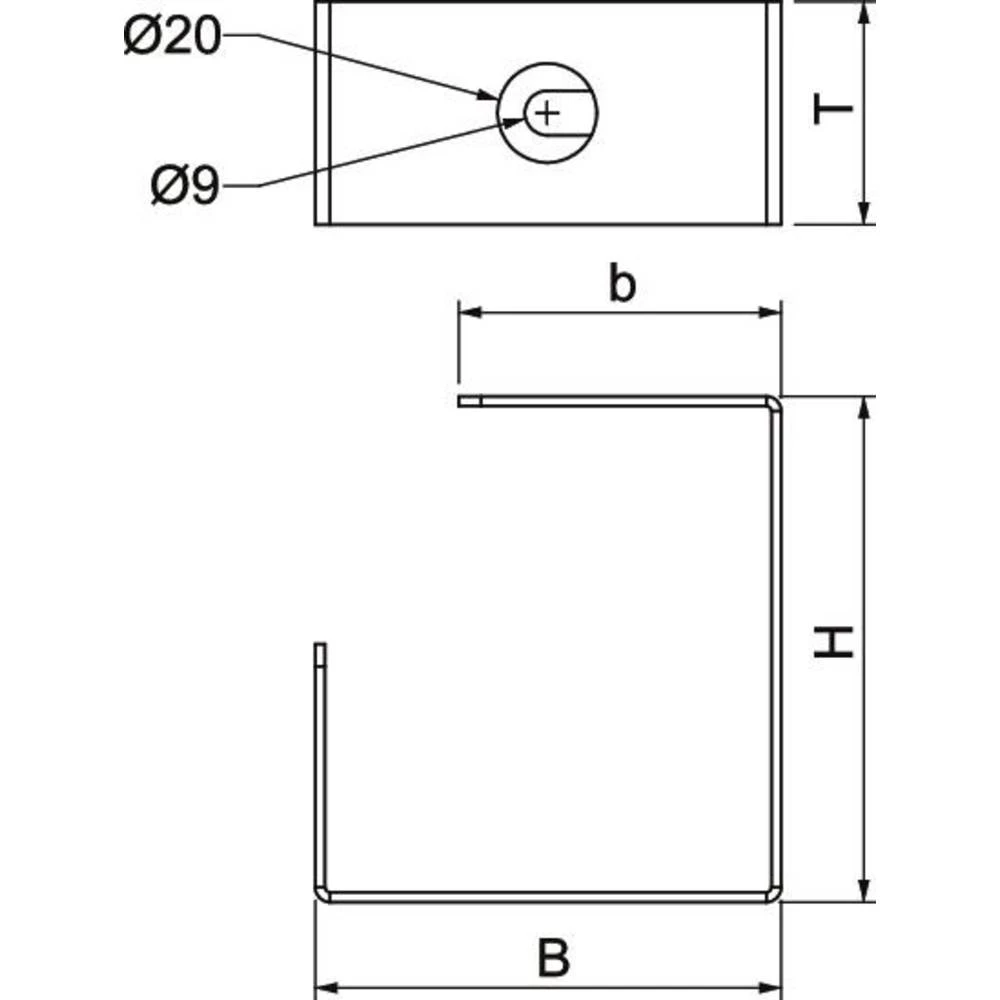 OBO Bettermann 7218150 stropna ugradnja 10 St. slika