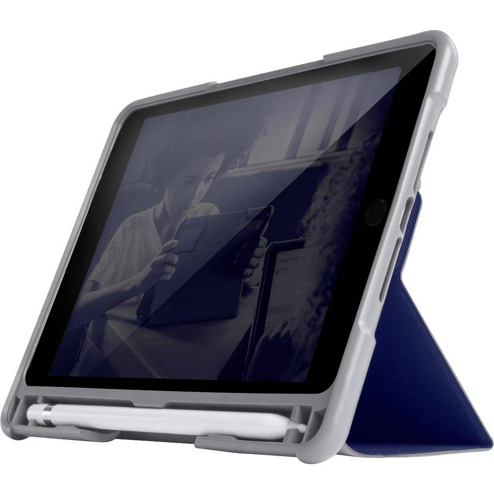 STM Goods iPad etui/torba etui s poklopcem Pogodno za modele Apple: iPad mini 4, iPad mini (5. generacija) plava (prozirna) boja slika