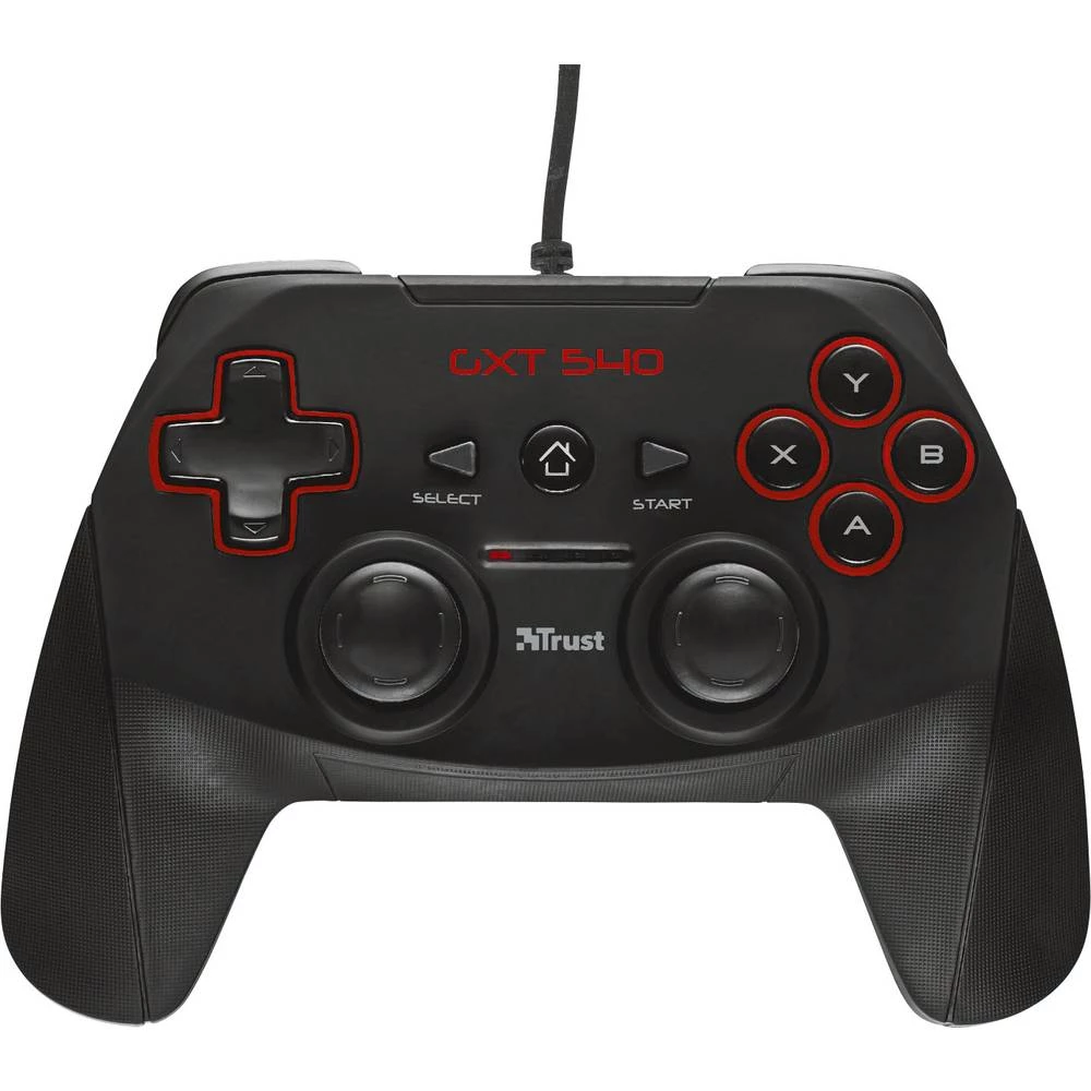 Trust GXT 540 Igraća konzola gamepad PC, PlayStation 3 Crna slika