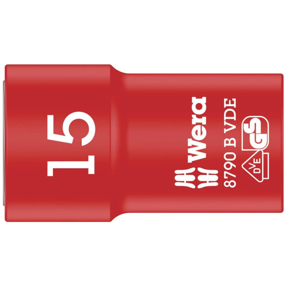 Vanjski šesterokutni VDE nastavak za nasadni ključ 15 mm 3/4 Wera 8790 B VDE 05004959001 slika
