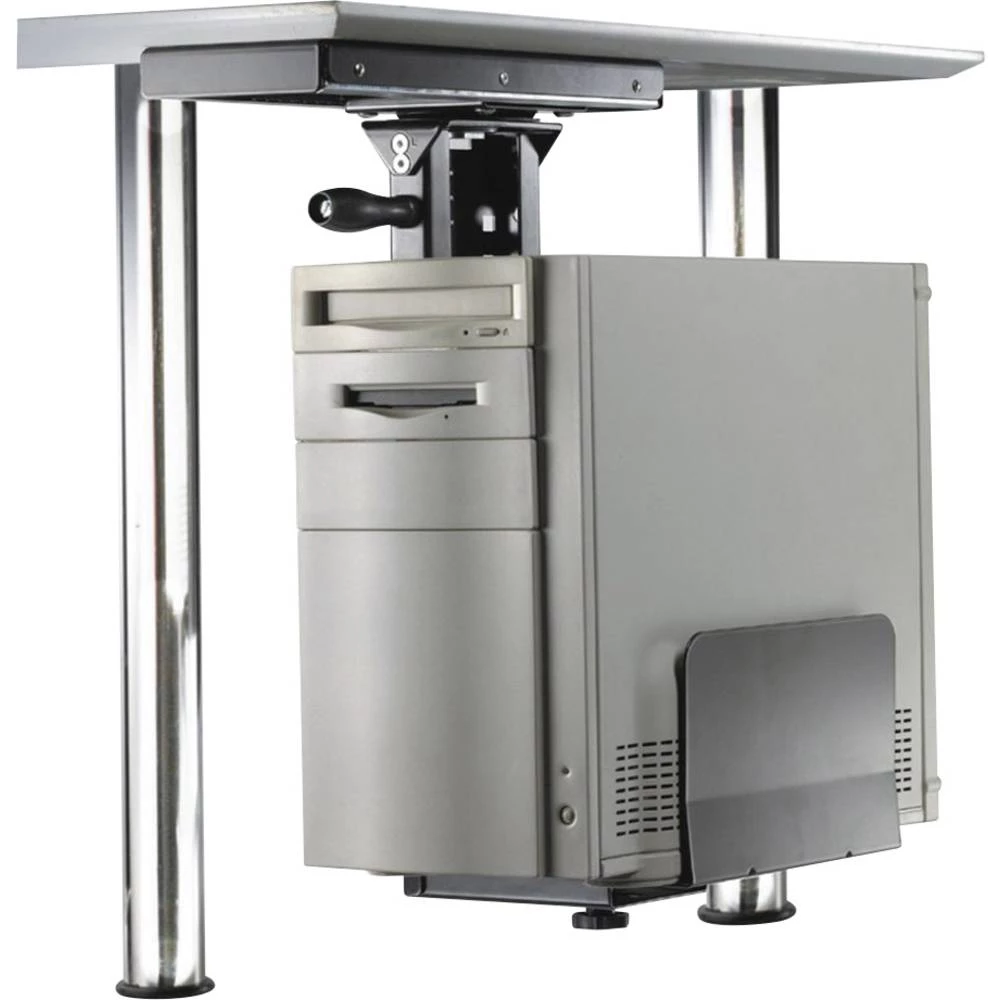 NewStar Držač računala CPU-D250SILVER CPU-D250SILVER Srebrna Opteretivost do težine=30 kg NewStar Srebrna (D x Š) 18 cm x 19 cm slika