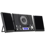 Roxx MC 201 stereo uređaj AUX, CD, UKW, uklj. daljinski upravljač, uklj. kutija zvučnika, funkcija alarma  crna