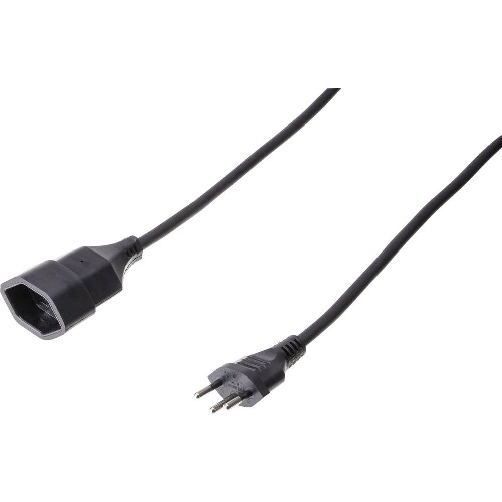 Max Hauri 130315 struja produžetak crna 2.00 m slika