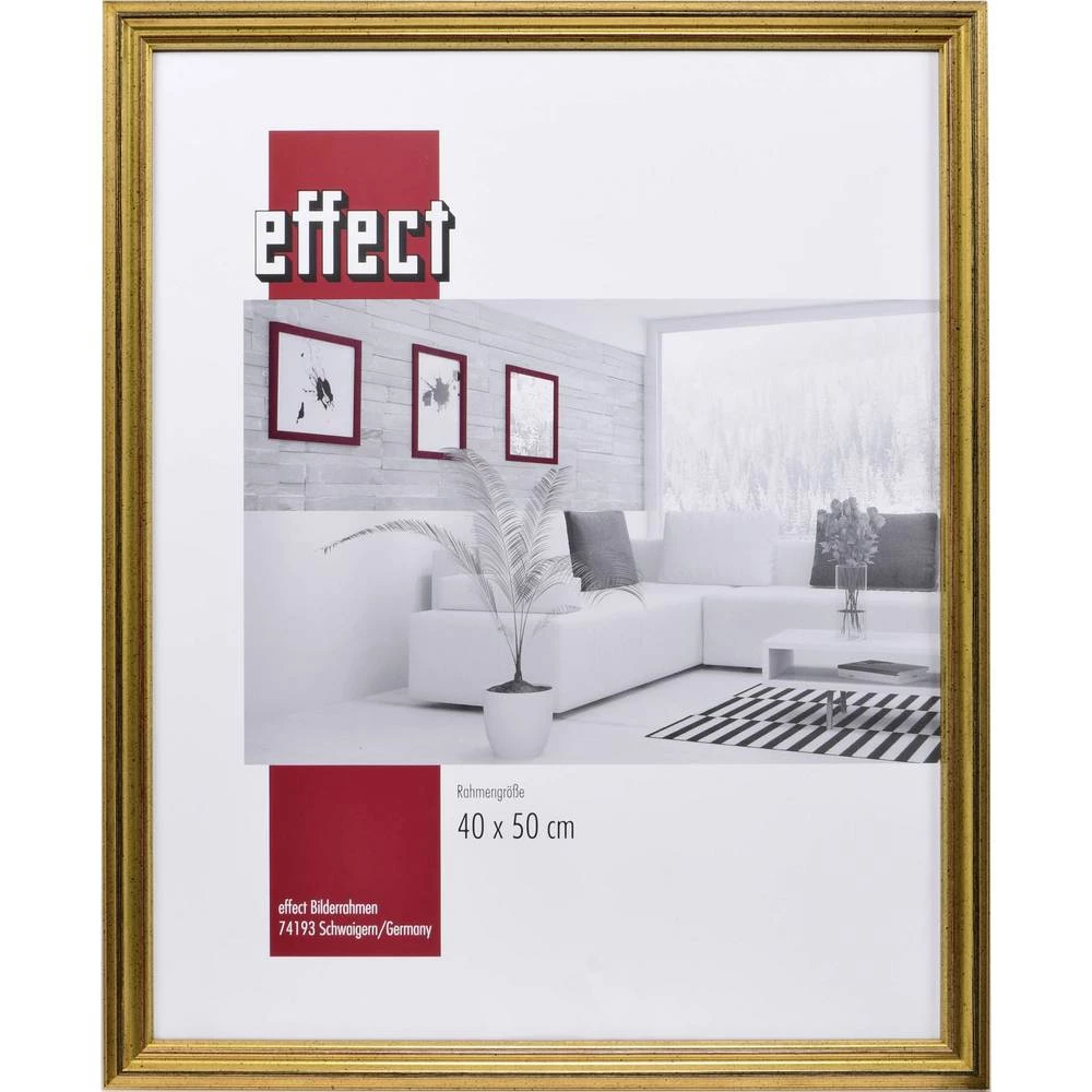 Effect Bilderrahmen 0440,4050,02 izmjenjivi okvir za slike Format papira: 40 x 50 cm zlatna slika
