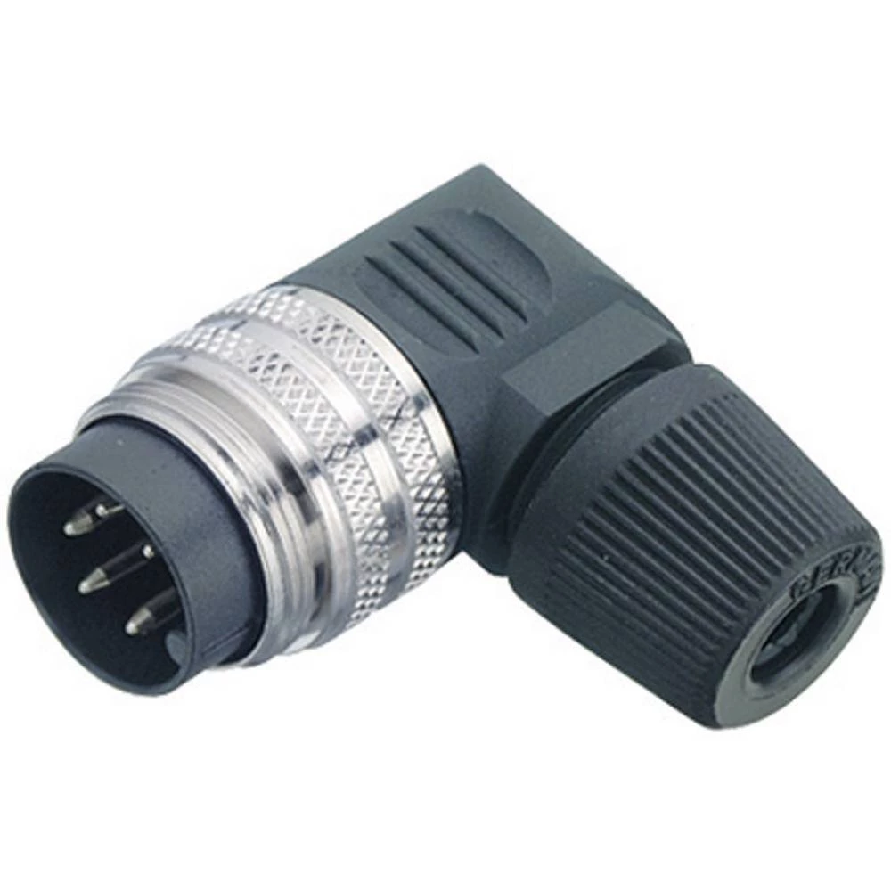 binder 09-0153-70-08 okrugli utikač kutni muški konektor Ukupan broj polova: 8 Serija (Okrugli utični konektori): 682 1 slika