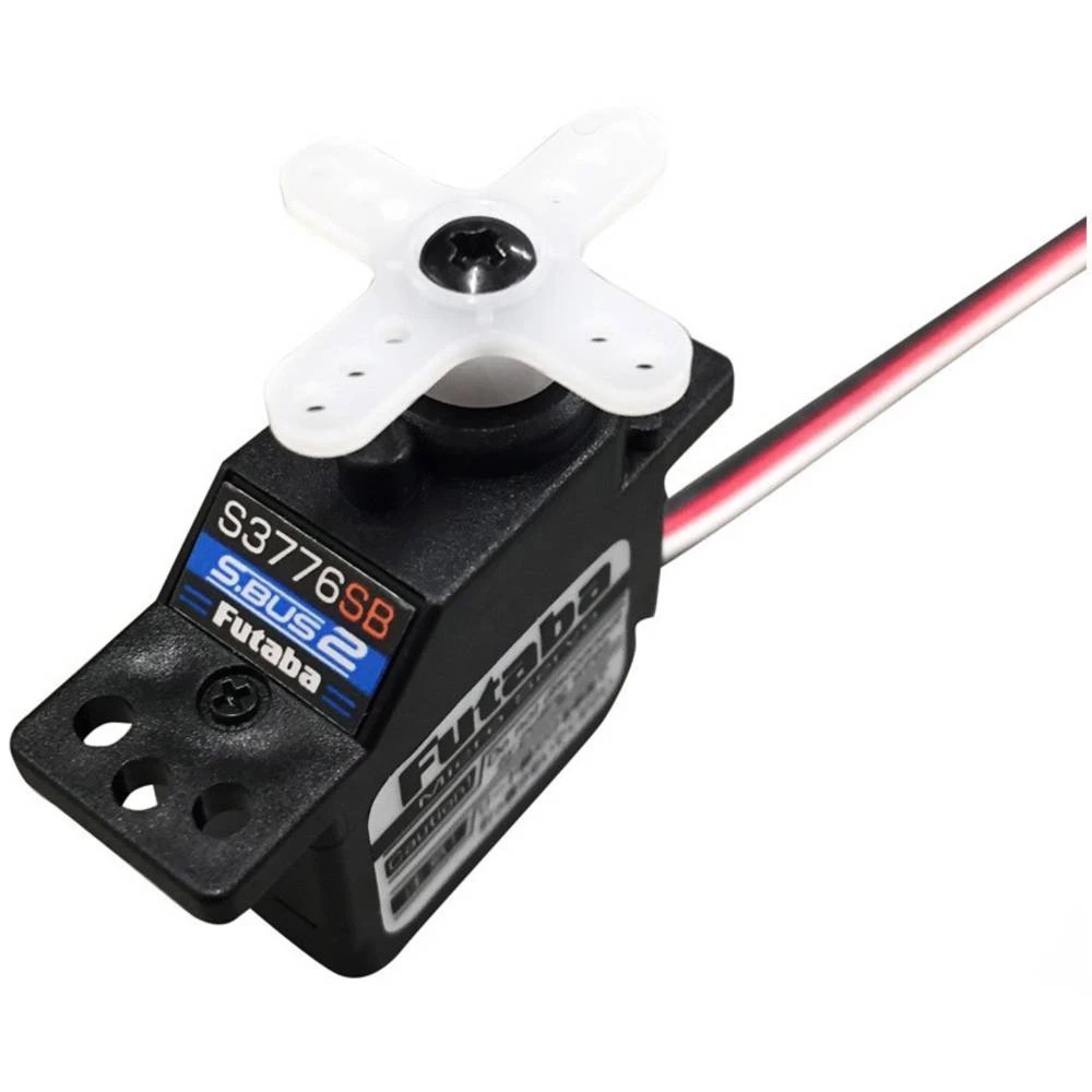 Futaba Nano servo S3776SB Digitalni servo Materijal prigona: Metal Sustav utičnica: Futaba slika