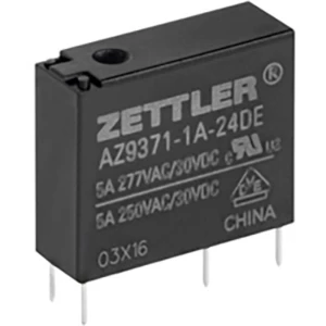 Zettler Electronics AZ9371-1A-5DE relej za tiskane pločice 5 V/DC 5 A 1 zatvarač 1 St. slika