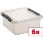 Helit kutija za pohranu Sunware Q-line prozirna 18 l (Š x V x D) 400 x 180 x 400 mm 6 St.
