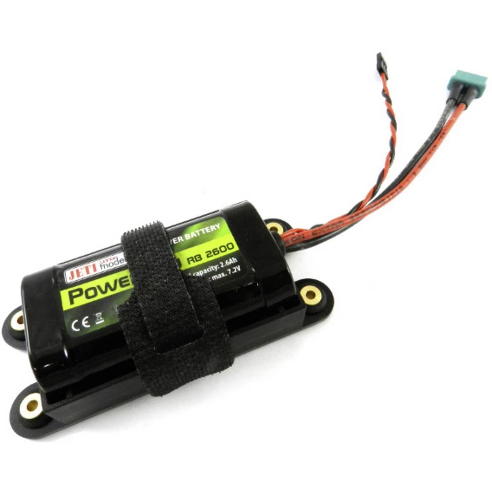 Jeti liion akumulatorski paket za modele 7.2 V 2600 mAh softcase mpx utičnica, jr priključnica slika