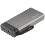 VOLTCRAFT PB-20-PD3.0 powerbank (rezervna baterija) 20000 mAh Power Delivery 3.0 LiPo  sivo-crna prikaz statusa