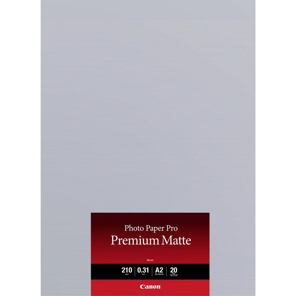 Foto papir Canon Photo Paper Pro Premium Matte PM-101 8657B017 DIN A2 210 gm&sup2; 20 Stranica Mat slika