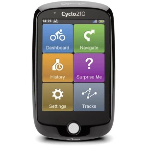 MIO CYCLO 210 Navigacijski uređaj za bicikl Bicikliranje Europa Zaštita od prskanja vode, GPS slika