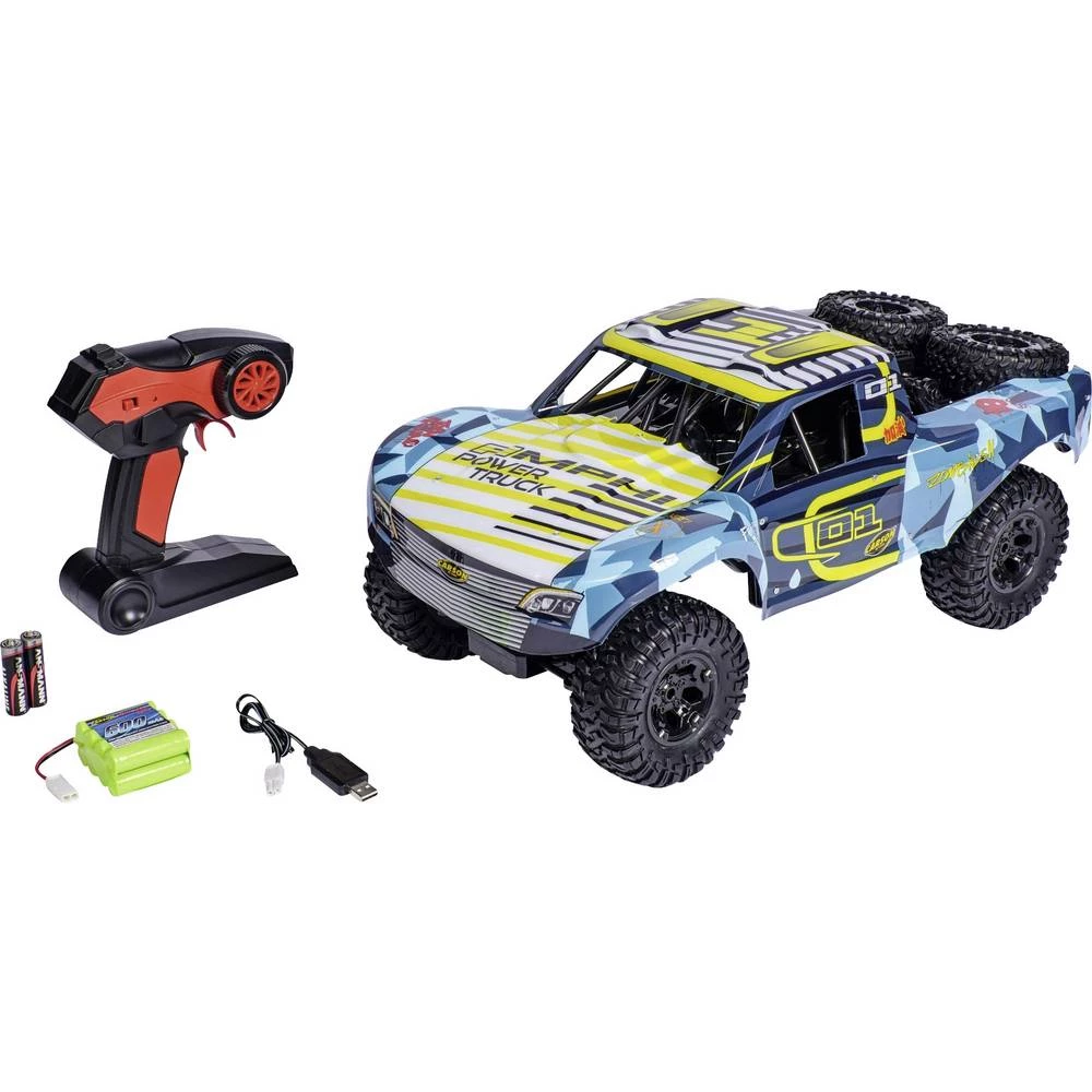 Carson Modellsport Amphi Pow.Truck s četkama 1:10 rc model automobila električni short course pogon na sva četiri kotača (4wd) r slika
