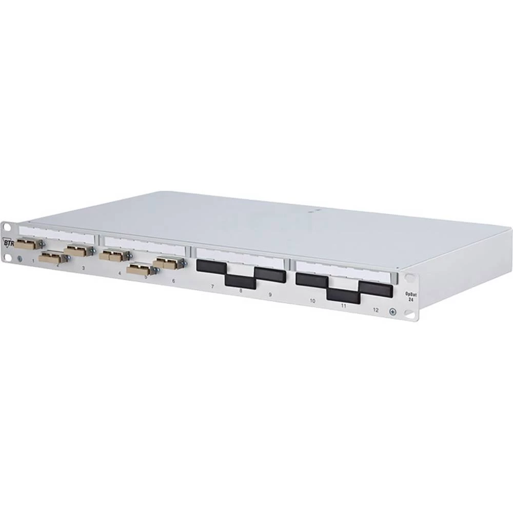 Patch Panel za optičke kablove 6 ulaza Metz Connect 1502005206-E 1 U slika