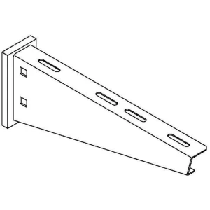 OBO Bettermann 6479669 zidni i potporni držač  (D x Š x V) 610 x 610 x 165 mm 1 St. siva slika
