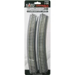 #####H0 Kato Unitrack 2-252 zakrivljena tračnica  2 St.