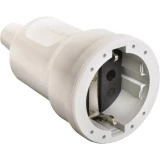 Spojka sa zaštitnim kontaktom PVC 230 V Bijela as - Schwabe 62224