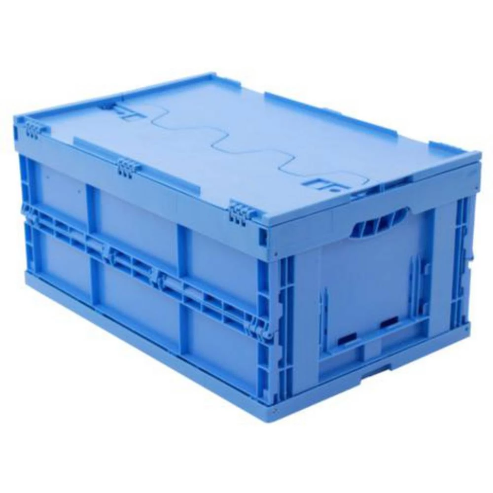 Spremnik za slaganje Pogodna za hranu (D x Š x V) 600 x 400 x 280 mm Plava boja 1658200 1 ST slika