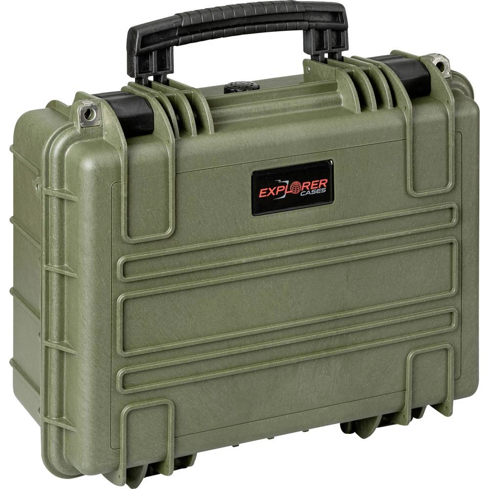 Explorer Cases Outdoor kofer 3818HL.G green with pick & pluck foam (Š x V x D) 38 x 27 x 18 cm maslinasto-zelena 3818HL. slika