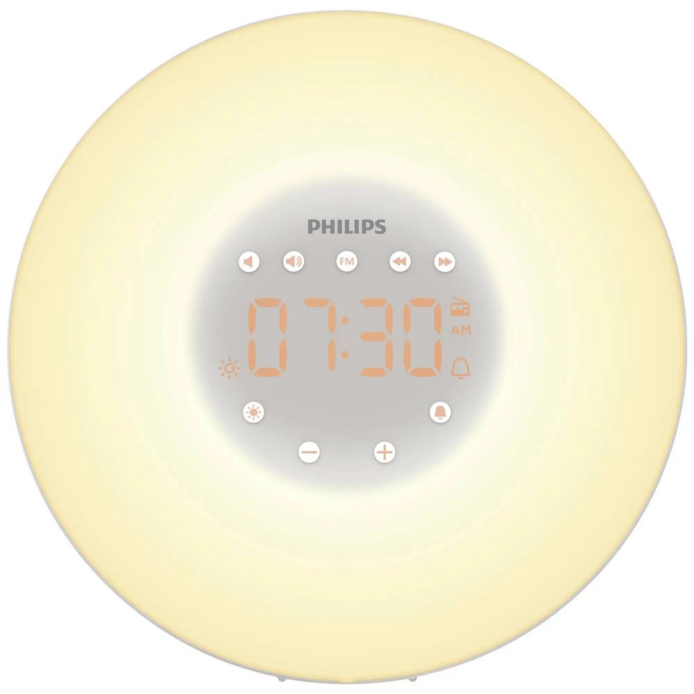 Philips HF3506/06 Wake Up Light svjetlosna budilica 5.4 W crna slika