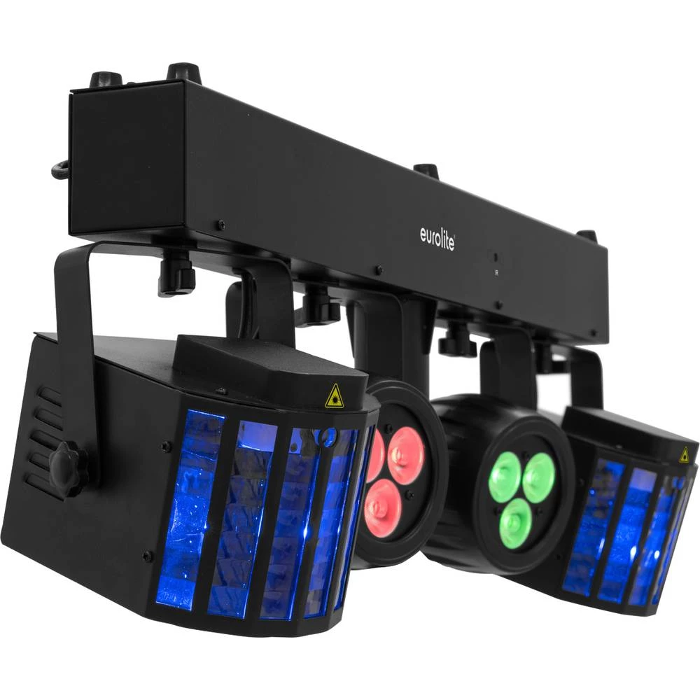 Eurolite LED KLS-120 Laser FX II Kompakt-Lichtset DMX LED farovi slika