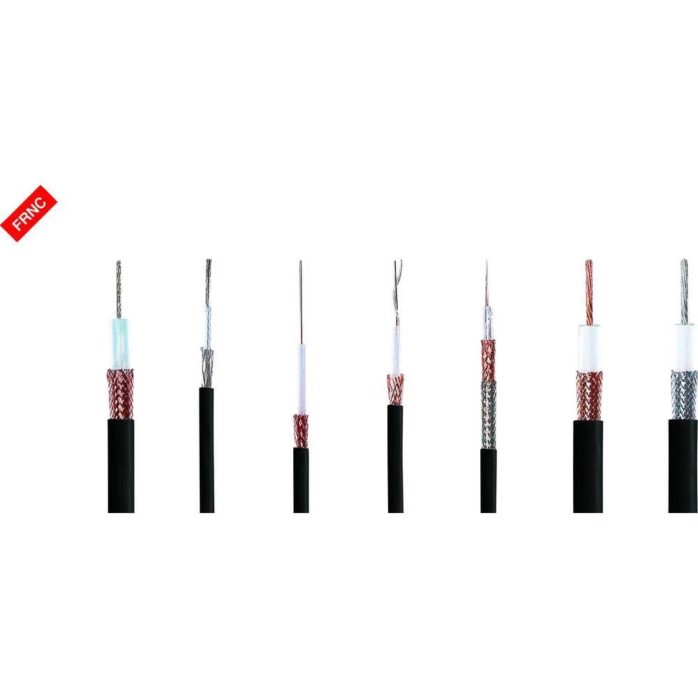 Helukabel 40191 koaksialni kabel Vanjski promjer: 5.40 mm RG59 B/U 50 Ω  crna 100 m slika