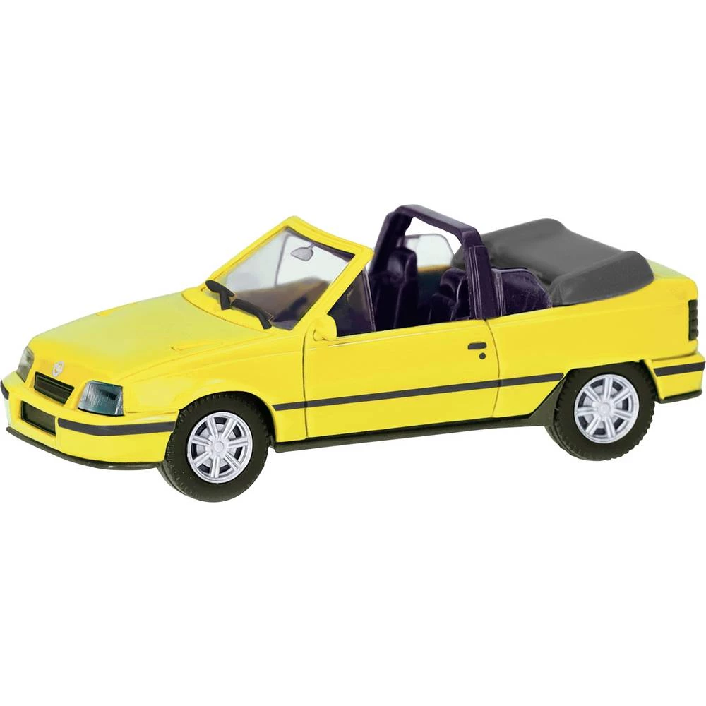 Herpa 421027 h0 model automobila Opel Kadett E Gsi Cabrio, Jamajka žuta slika