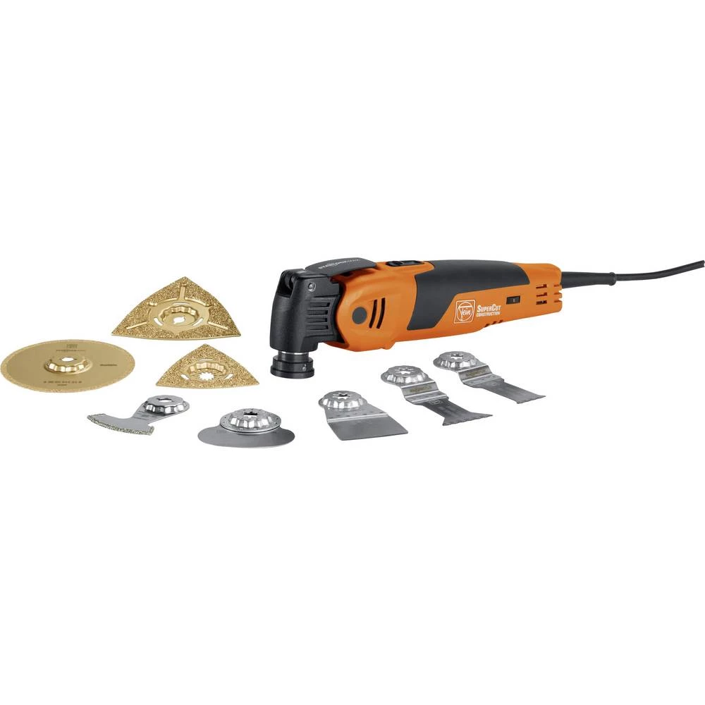 Fein Supercut FSC 500 QSL 72294664000 Višenamjenski alat Uklj. oprema, Uklj. kofer 9-dijelni 450 W slika