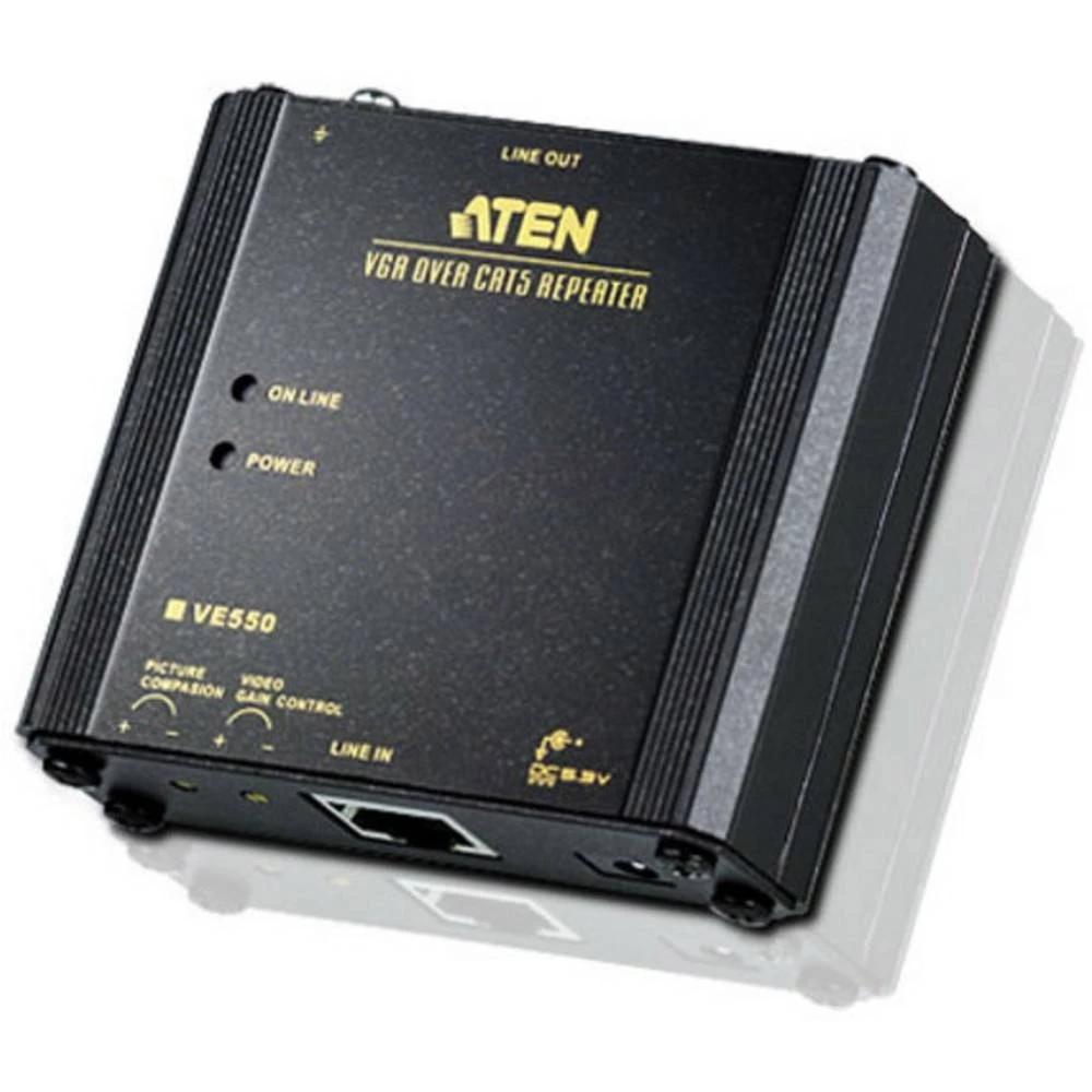 ATEN VE550-AT-G RJ45 repeater putem mrežnog kabela RJ45 300 m slika