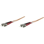 Staklena vlakna Svjetlovodi Priključni kabel [1x Muški konektor ST - 1x Muški konektor ST] 62,5/125 µ Multimode OM1 5 m In