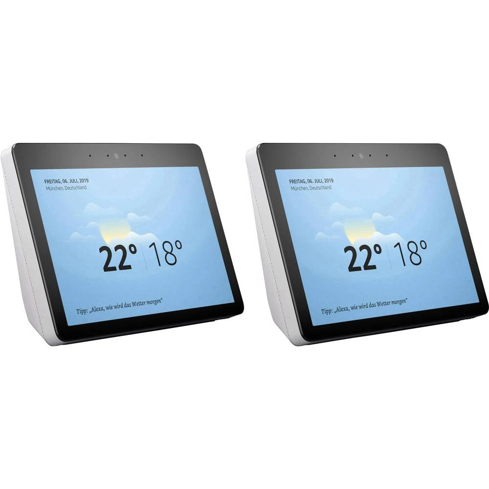 amazon echo Show 2. Generation glasovni asistent bijela, bijela slika