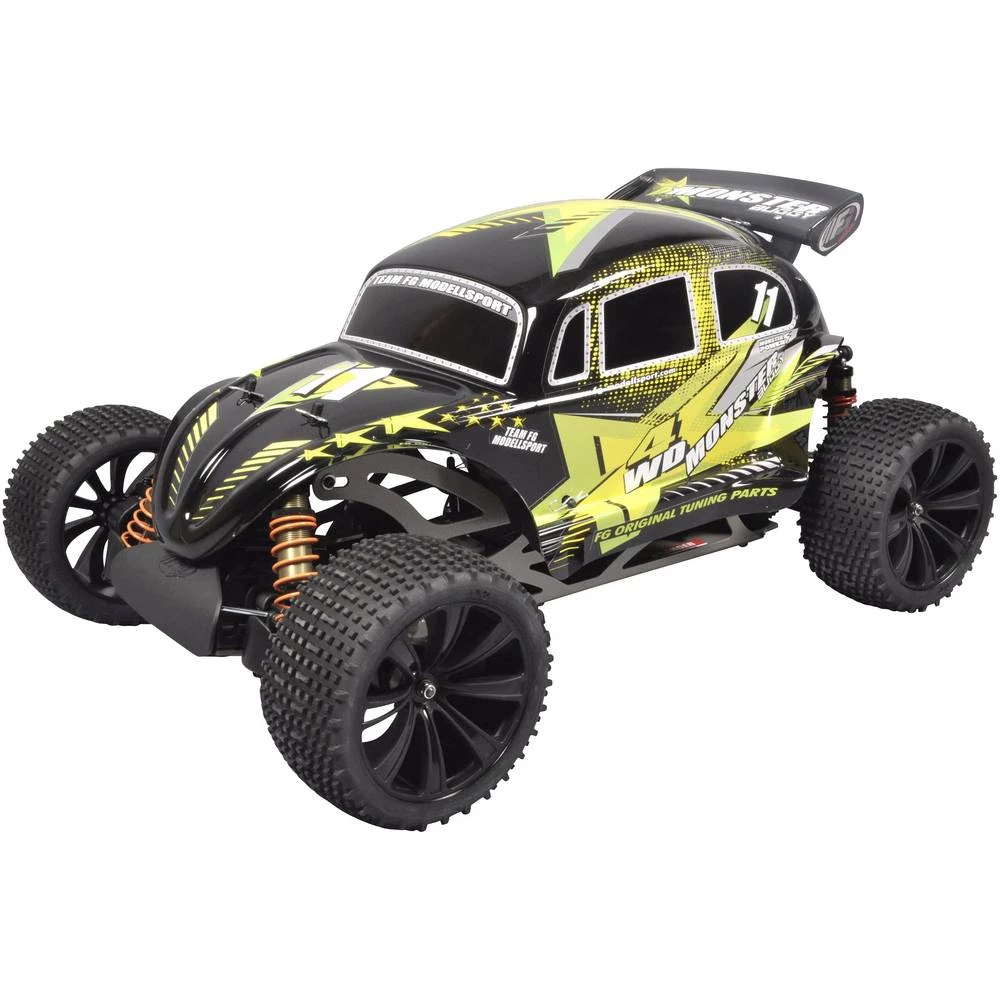 FG Modellsport Monster Buggy RTR 1:6 rc model automobila benzin buggy pogon na sva četiri kotača (4wd) rtr 2,4 GHz uklj. baterij slika