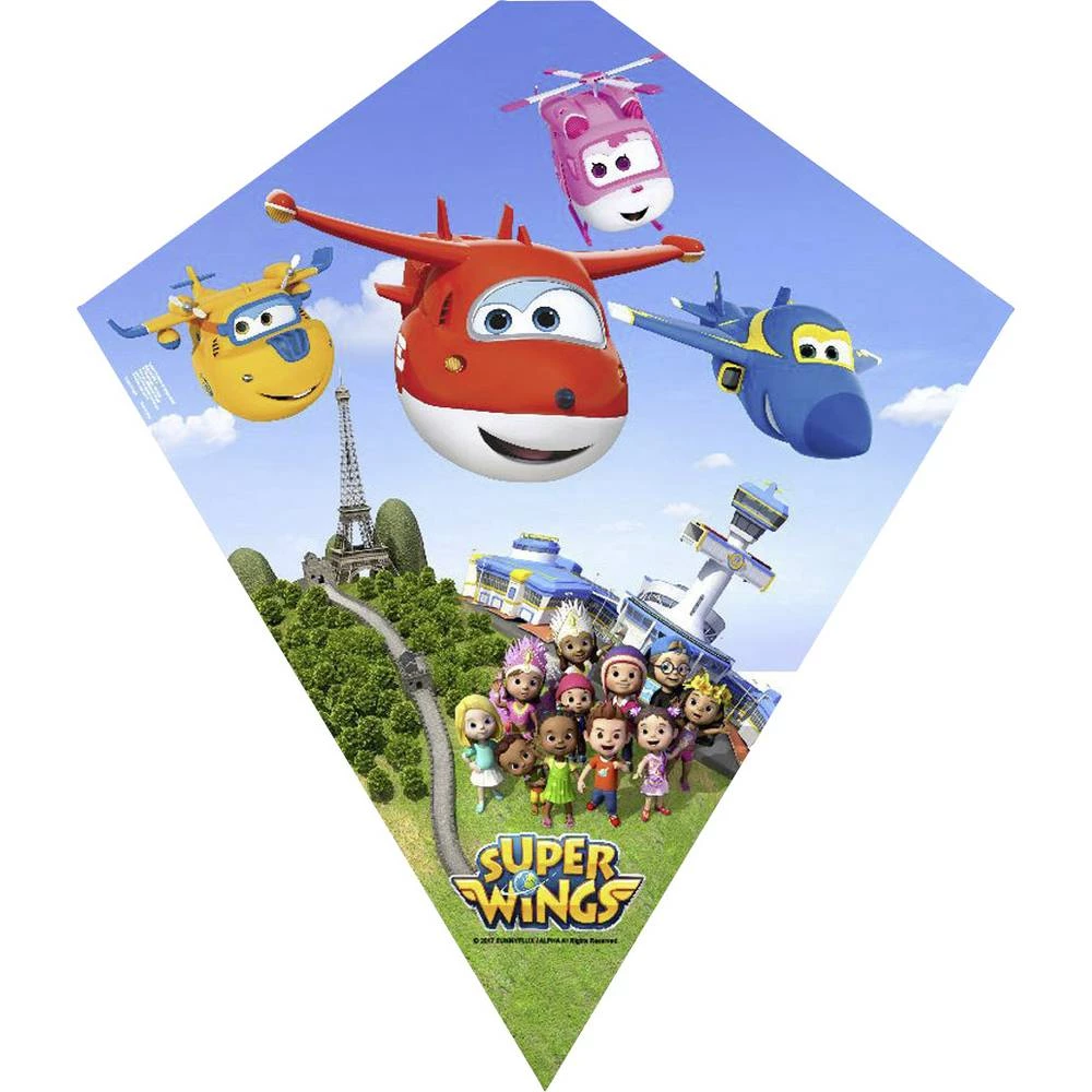 S jednim konopcem Zmaj HQ Raspon 600 mm ATT.FX.WIND_FORCE_SUITABILITY 2 - 4 bft slika