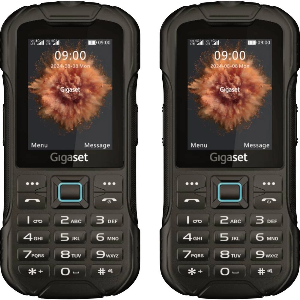 Gigaset GLX 8 ACTIVE Duo vanjski mobilni telefon crna slika