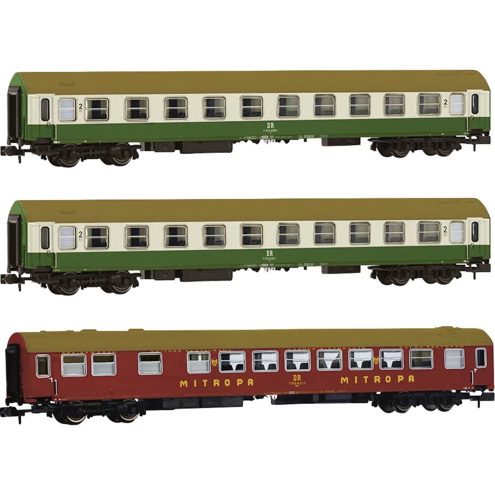 Arnold HN4483 N Set od 3 putnička vagona OSShD tip B, br. 2/2 DR slika