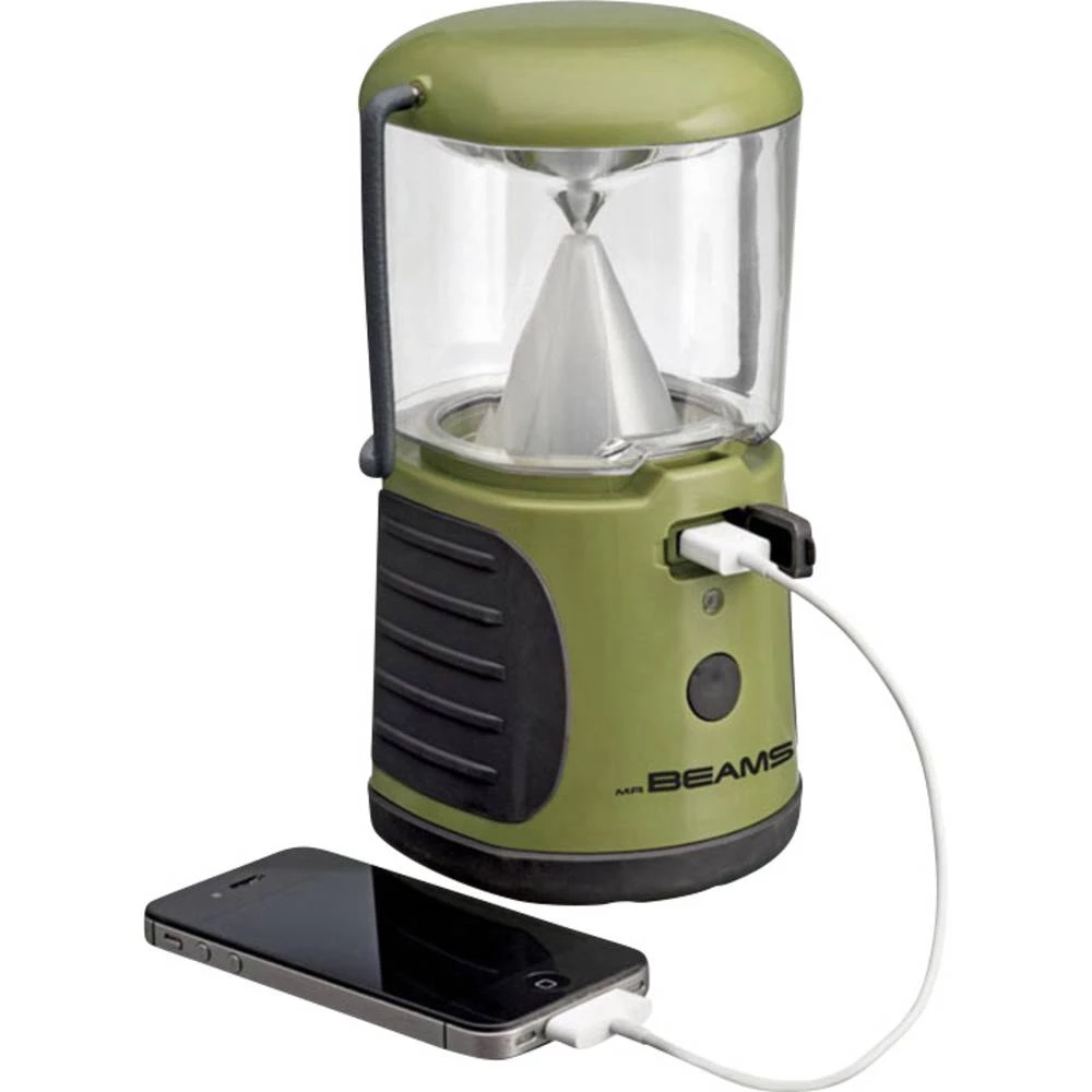 LED Lanterna za kampiranje Mr. Beams baterijski pogon 725.75 g Zelena MB470 slika