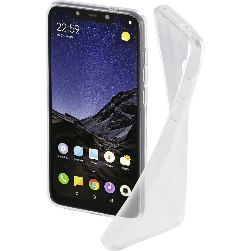 Hama CrystalClear Stražnji poklopac za mobilni telefon Pocophone F1 Prozirna slika