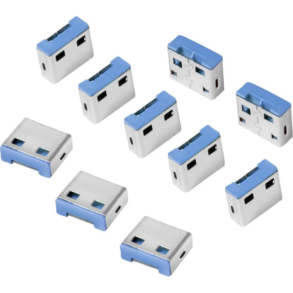 USB-Portblocker LogiLink USB PORT LOCK, 10 LOCKS slika
